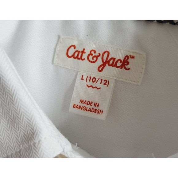 Cat & Jack, Boys' Long Sleeve Button-Down Shirt, 3KIDS-AZ - Picture 4 of 4